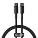 Baseus Tungsten Gold Cable Type-C to Type-C 100W 1m (black) - USB-C to USB-C<<<USB cables<<<GSM