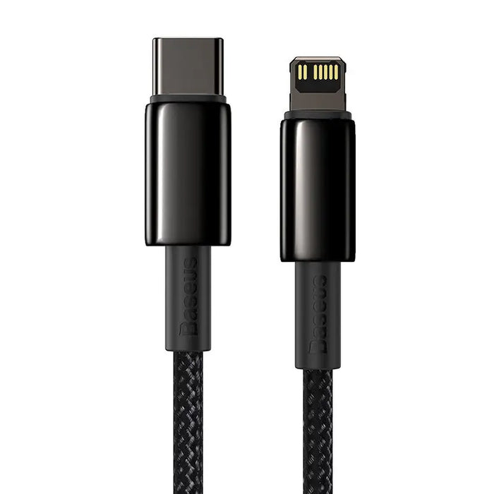 Baseus Tungsten Gold Cable Type-C to iP PD 20W 1m (black) - USB-C to Lightning<<<USB cables<<<GSM