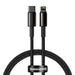 Baseus Tungsten Gold Cable Type-C to iP PD 20W 1m (black) - USB-C to Lightning<<<USB cables<<<GSM