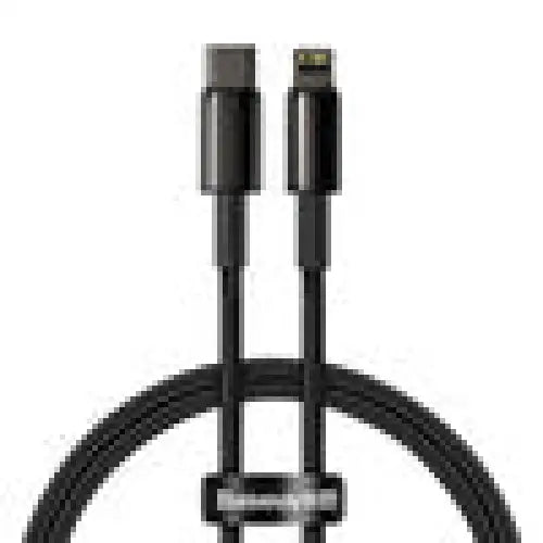 Baseus Tungsten Gold Cable Type-C to iP PD 20W 2m (black) - USB-C to Lightning<<<USB cables<<<GSM