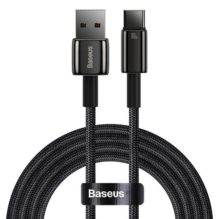 Baseus Tungsten Gold Cable USB to USB-C 100W 1m (black) - USB cables<<<Cables<<<IT Accessories<<<InnproXML&&&Cell phone