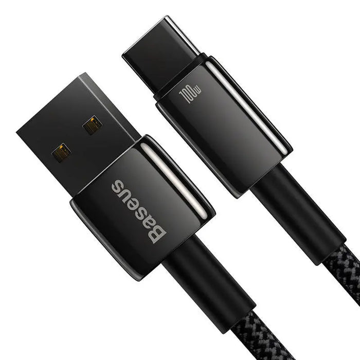 Baseus Tungsten Gold Cable USB to USB-C 100W 2m (black) - USB cables<<<Cables<<<IT Accessories<<<InnproXML&&&Cell phone