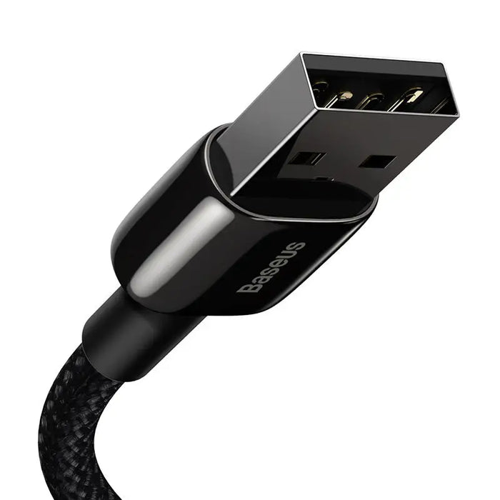 Baseus Tungsten Gold Cable USB to iP 2.4A 2m (black) - USB to Lightning<<<USB cables<<<GSM