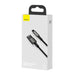 Baseus Tungsten Gold Cable USB to iP 2.4A 2m (black) - USB to Lightning<<<USB cables<<<GSM