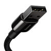 Baseus Tungsten Gold Cable USB to iP 2.4A 2m (black) - USB to Lightning<<<USB cables<<<GSM