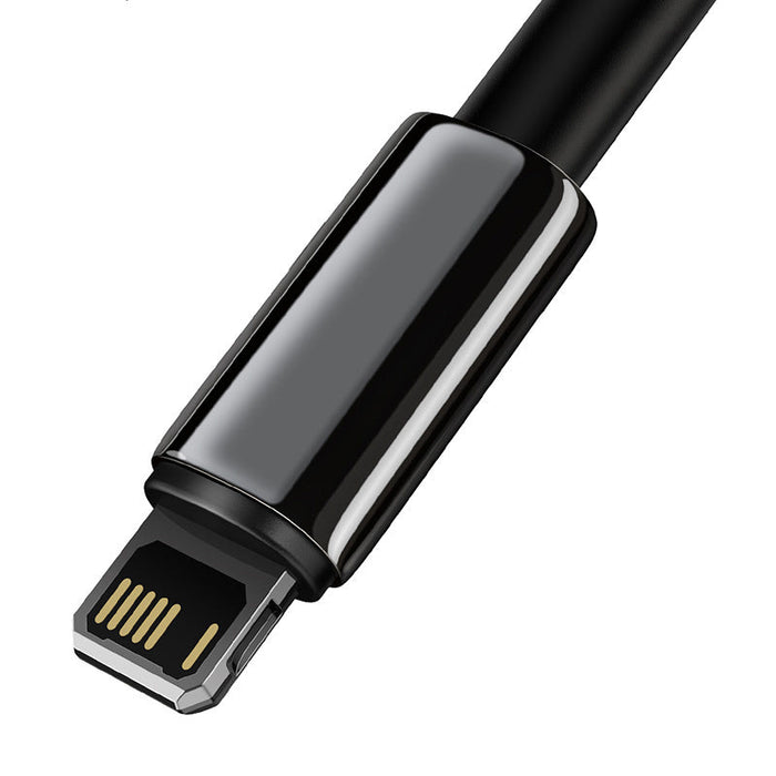Baseus Tungsten Gold Cable USB to iP 2.4A 2m (black) - USB to Lightning<<<USB cables<<<GSM