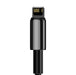 Baseus Tungsten Gold Cable USB to iP 2.4A 2m (black) - USB to Lightning<<<USB cables<<<GSM