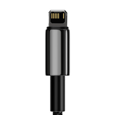 Baseus Tungsten Gold Cable USB to iP 2.4A 2m (black) - USB to Lightning<<<USB cables<<<GSM
