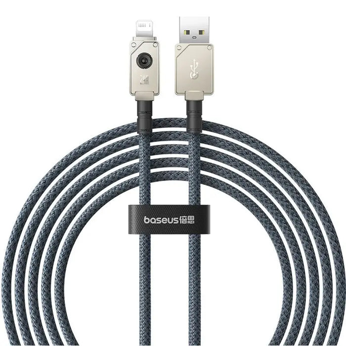 Baseus Unbreakable USB A to iP cable 2 m 5V-2.4A White - USB cablesAKG-KAB<<<GSM accessoriesAKG<<<ActionPL
