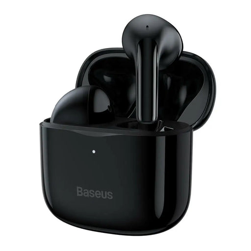Baseus Wireless Bluetooth Headphones E3 5.0 TWS Waterproof IP64 Black - Безжични In-Ear<<<Слушалки<<<MediaTrade
