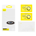 Baseus Xiaomi 12 Pro Camera Film 0.3mm Transparent (2pcs) + Cleaning Kit (SGQK000402) - Cell phone protection