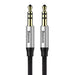 Baseus Yiven Audio Cable mini jack 3,5mm AUX 1m (Black + Silver) - Other<<<Accessories<<<Основна<<<DunaXML&&&Audio