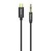 Baseus Yiven Audio cable USB-C to mini jack 3,5mm 1.2m (Black) - Audio cables<<<Audio<<<InnproXML&&&Audio