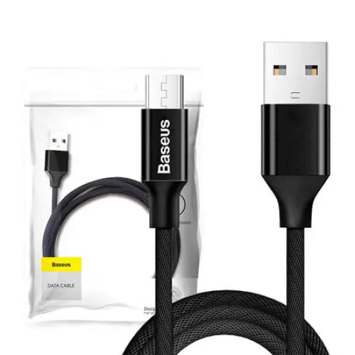 Baseus Yiven Micro USB cable 150cm 2A - Black - USB to Micro USB<<<USB cables<<<GSM Accessories<<<InnproXML
