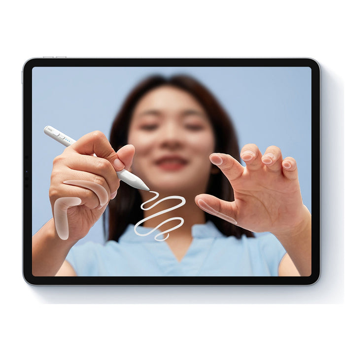 Smooth Writing Stylus with LED Indicators (Active) White