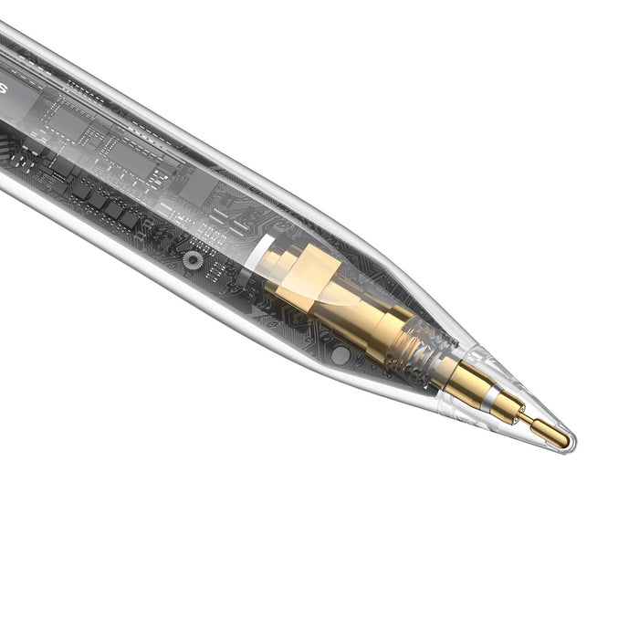 Smooth Writing Stylus with LED Indicators (Active) White