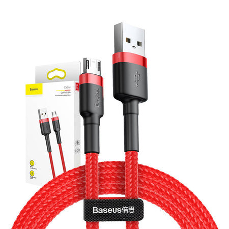 Baseus Cafule Micro USB cable 2.4A 1m (Red)