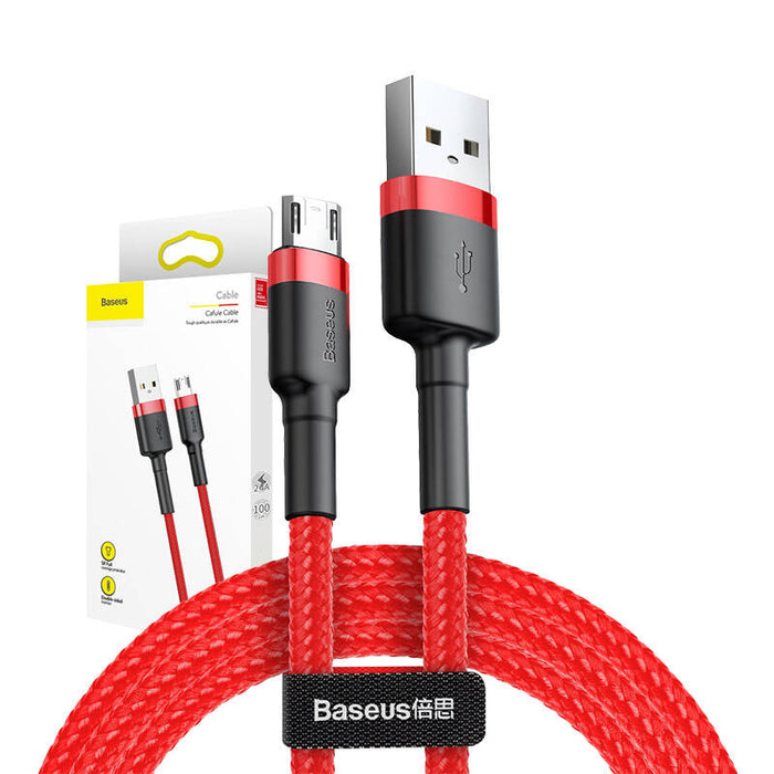 Baseus Cafule Micro USB cable 2.4A 1m (Red)