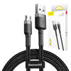 Baseus Cafule Micro USB cable 1.5A 2m (Gray + Black)