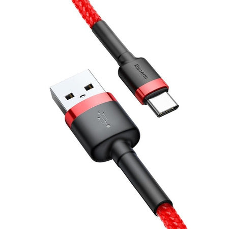 Baseus Cafule USB-C cable 3A 0.5m (Red)