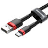 Baseus Cafule cable USB-C 3A 0.5m (Red+Black)