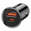 Car Charger Baseus Circular PD QC4.0+ 5A 30W (czarna)
