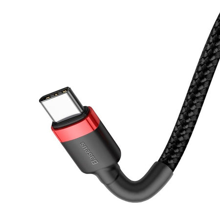 Baseus Cafule Cable USB-C PD 2.0 QC 3.0 60W 2m (Black+Red)