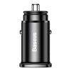 Baseus Square Car Charger PPS QC4.0 / PD3.0 5A 30W (black)