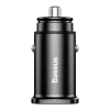 Baseus Square Car Charger 2xUSB QC3.0 5A 30W (black)