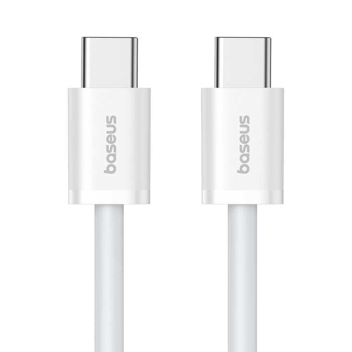 Baseus Superior Series ll USB-C - USB-C 30W 480Mb/s cable 1m - white