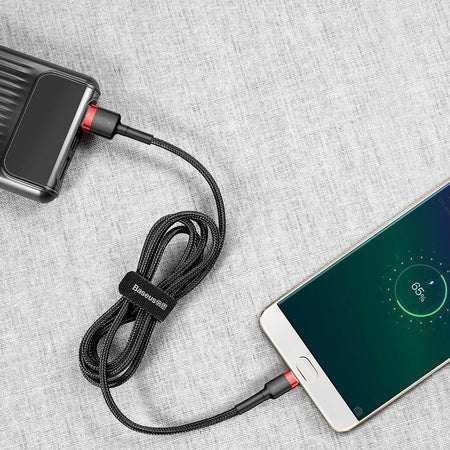 Baseus Cafule Micro USB Cable 2A 3m (Black+Red)
