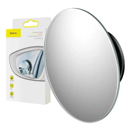 Baseus full view blind spot rearview mirrors Black