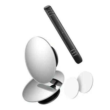 Baseus full view blind spot rearview mirrors Black