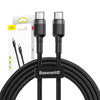 Baseus Cafule PD2.0 60W flash charging USB For Type-C cable (20V 3A) 2m Gray+Black