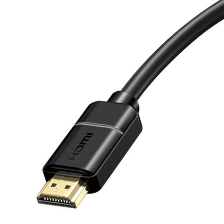 Baseus 2x HDMI 2.0 4K 60Hz Cable, 3D, HDR, 18Gbps, 1m (black)
