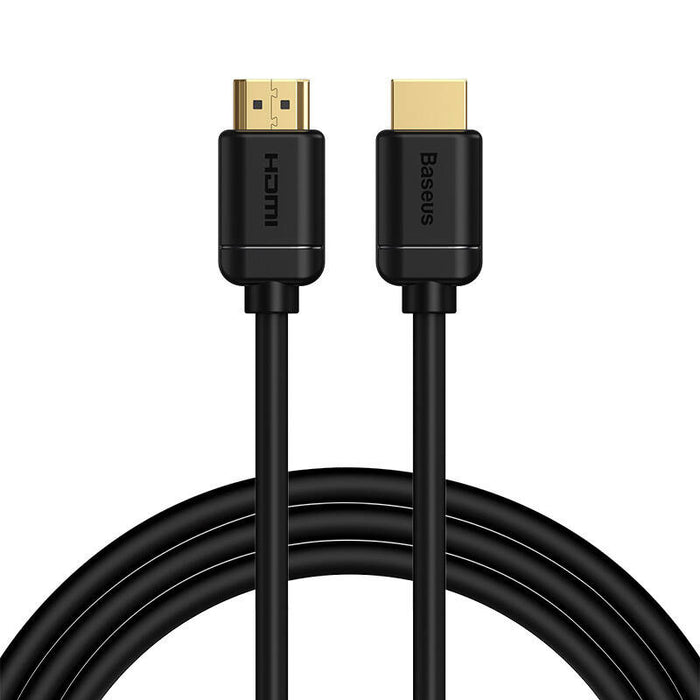 Baseus 2x HDMI 2.0 4K 60Hz Cable, 3D, HDR, 18Gbps, 2m (black)