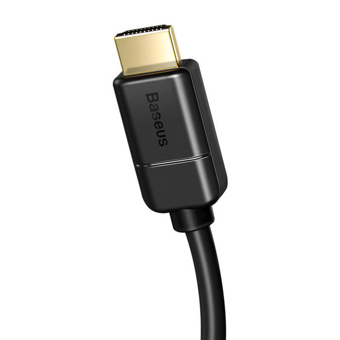 Baseus 2x HDMI 2.0 4K 60Hz Cable, 3D, HDR, 18Gbps, 2m (black)