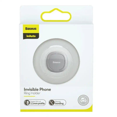 Baseus Invisible Ring holder for smartphones (silver)