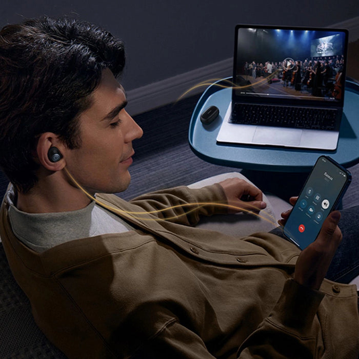 Baseus Bowie MA20 Pro TWS Wireless Headphones with ANC and IPX6 - Black