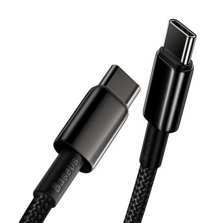 Baseus Tungsten Gold Cable Type-C to Type-C 100W 1m (black)