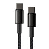Baseus Tungsten Gold Cable Type-C to Type-C 100W 1m (black)