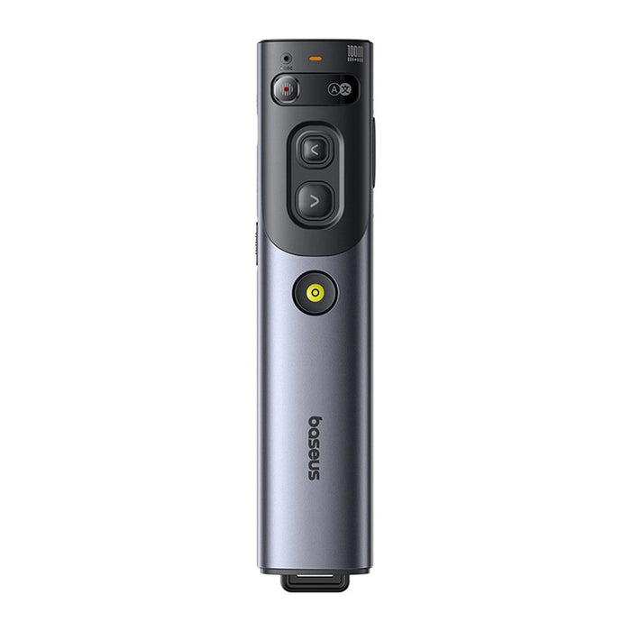 Baseus Orange Dot Laser Pointer with AI and Automatic Translation - Gray (with battery)