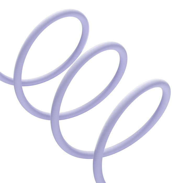 Baseus Pudding 100W USB-C - USB-C Cable 2m - Purple