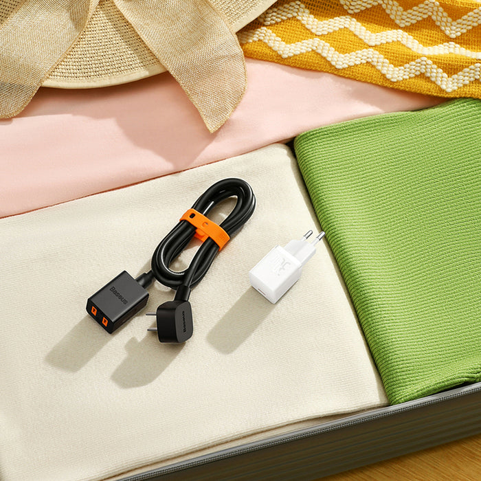 Baseus GaN5 30W USB-C Mini Wall Charger - White