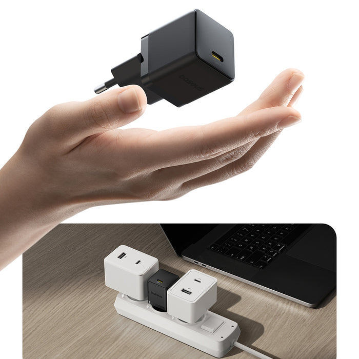 Baseus Palm 20W USB-C Wall Charger - Black