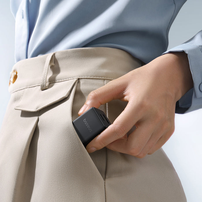 Baseus Palm 20W USB-C USB-A Wall Charger - Black