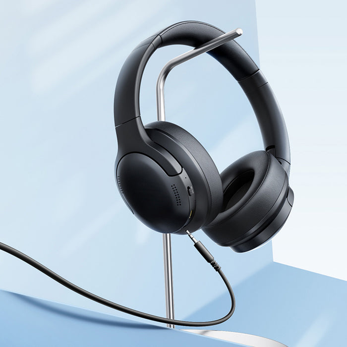 Baseus Bass BH1 Lite Wireless On-Ear Bluetooth 6.0 Headphones - Black
