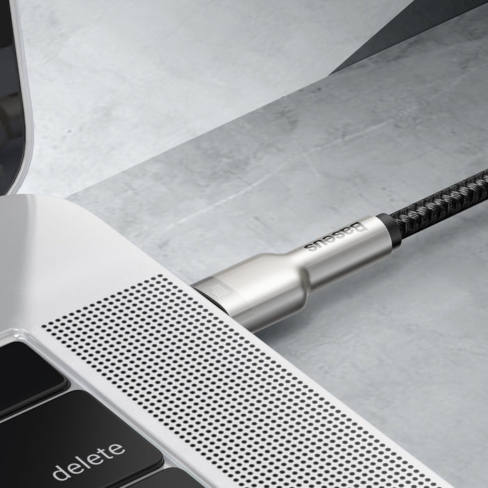 Cable USB-C to USB-C Baseus Cafule, 100W, 2m (black)