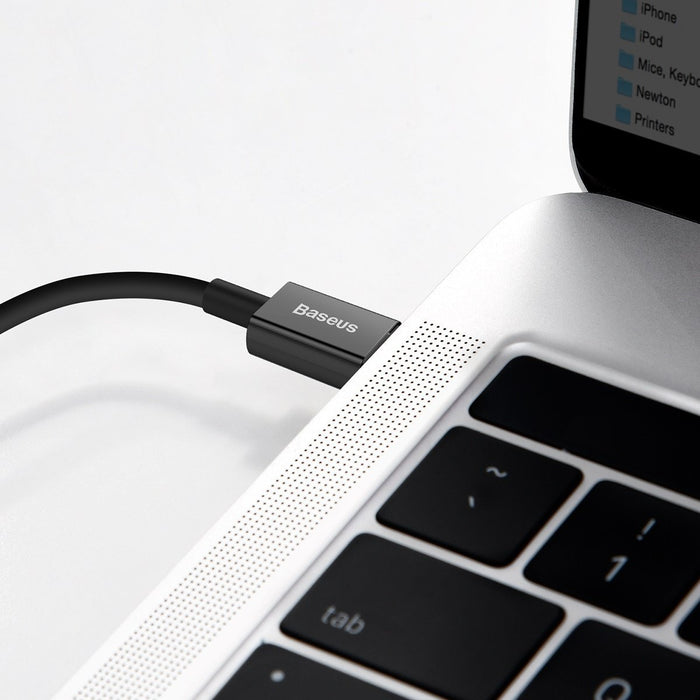Baseus Superior Series Cable USB-C to iP, 20W, PD, 1m (black)