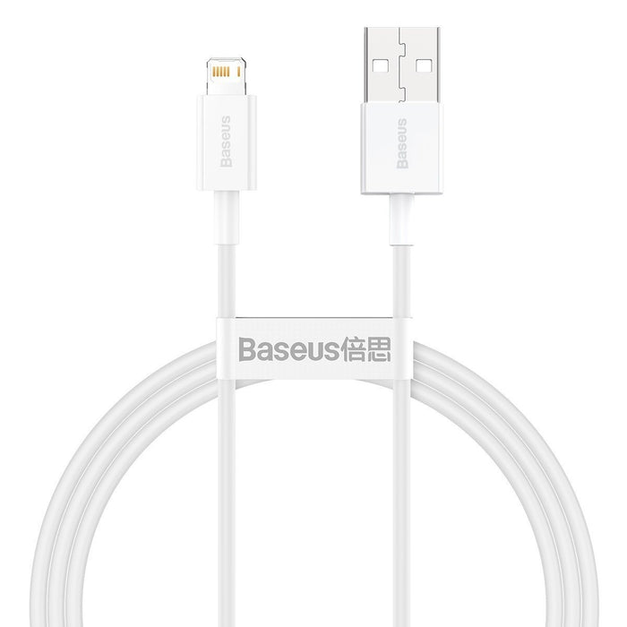 Baseus Superior Series Cable USB to Lightning, 2.4A, 1m (white)